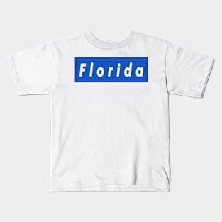 Florida Box Logo Kids T-Shirt